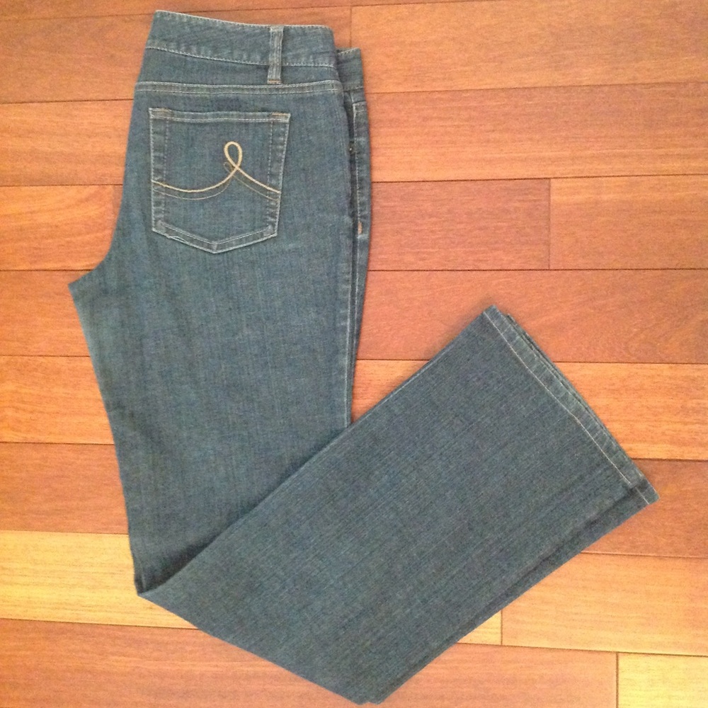 LOFT slim boot jeans